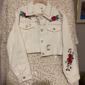 Disney Belle Beauty and the Beast Jean jacket
